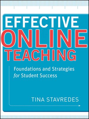 cover image of Effective Online Teaching